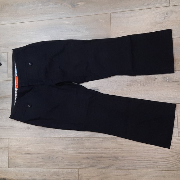 Cartonnier black Charlie Crop Flare pants, size 10 - Picture 3 of 11